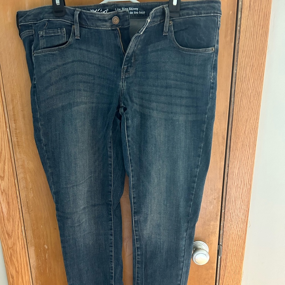 Low rise skinny Jean